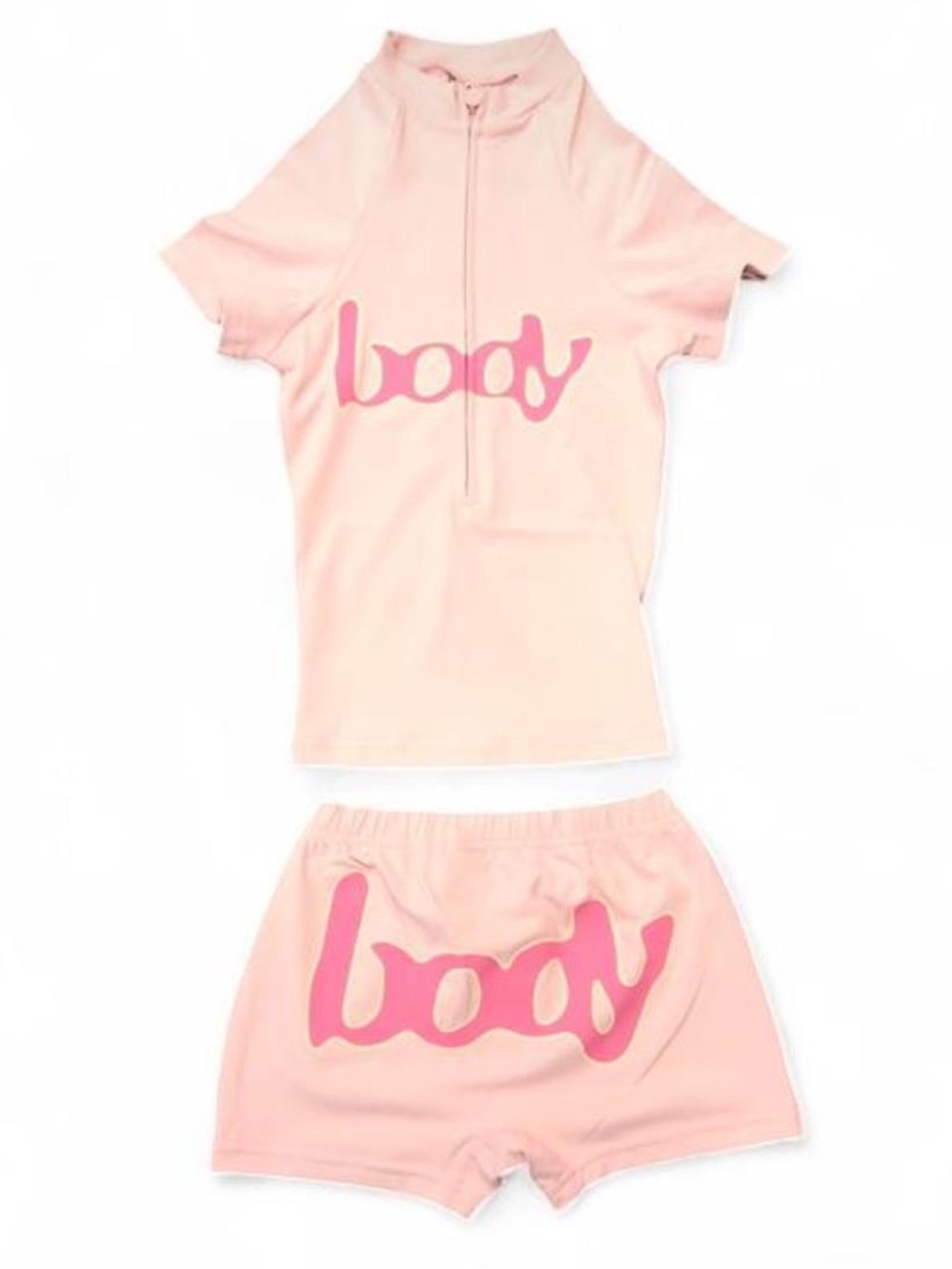 body by raven tracy Active Set with Pink 'body' Logo